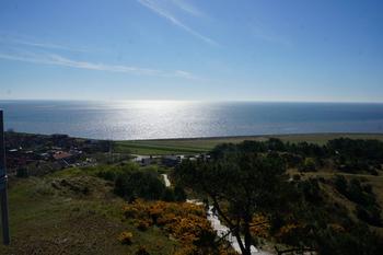 Blick vom Leuchtturm auf Vlieland nach Osten